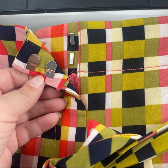 New York & Company 7th Avenue Geometric Squares Madie Pants - Picture 6 of 14